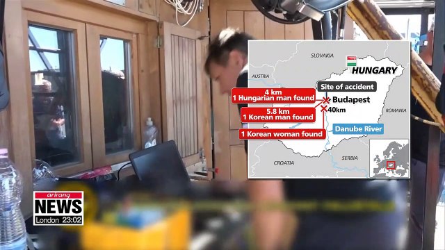 Three more victims found on Danube River, bringing official death toll from boat capsize to 19