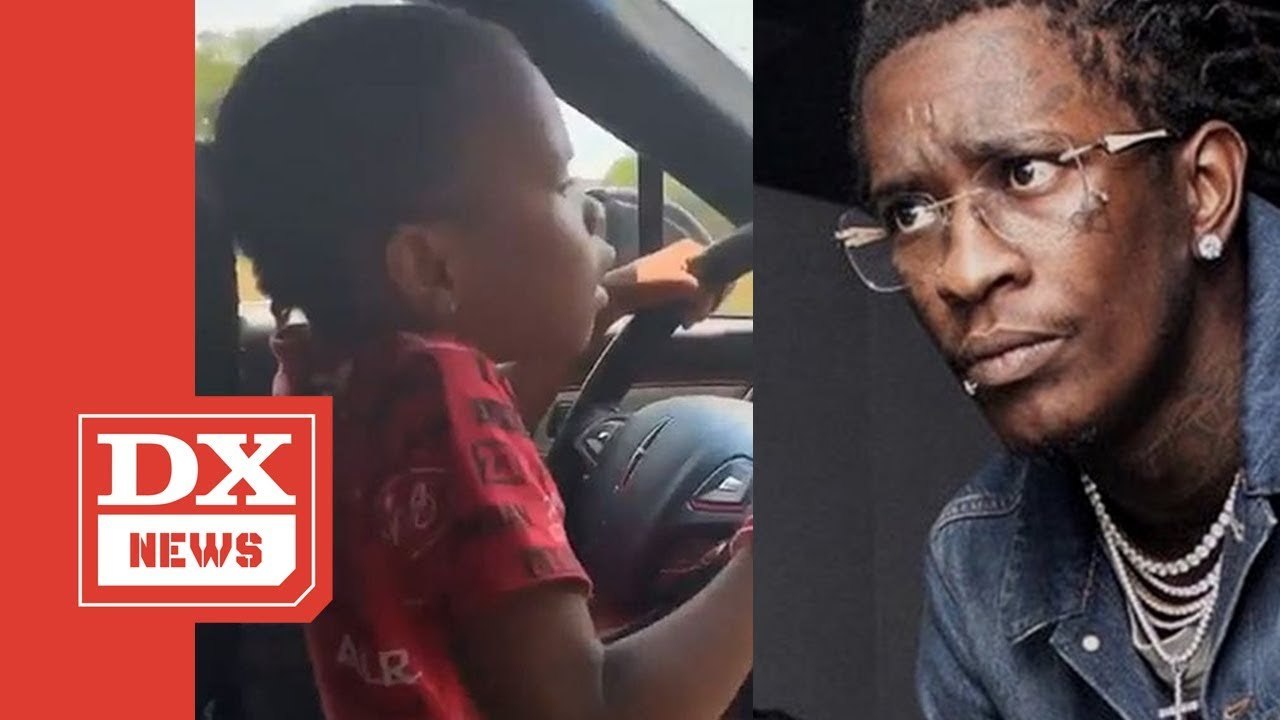 Young Thug Reacts To Video Of His Daughter Driving Car  It'll Be Handled Expeditiously