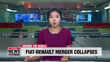Fiat Chrysler withdraws proposal for merger with Renault