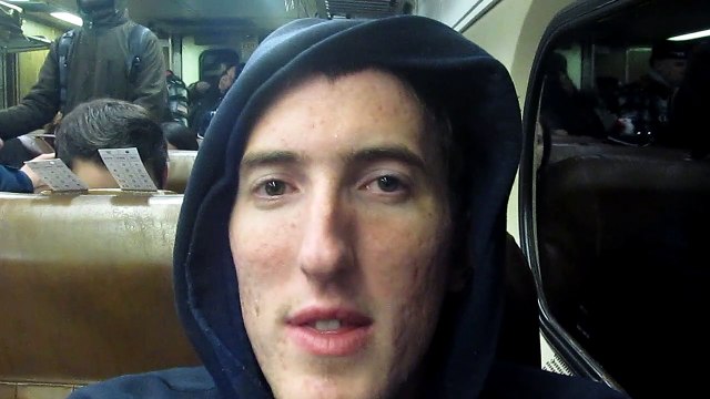 Riding on an Overcrowded New Jersey Transit Train