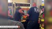 Firefighters Rescue Child Trapped Inside Claw Machine