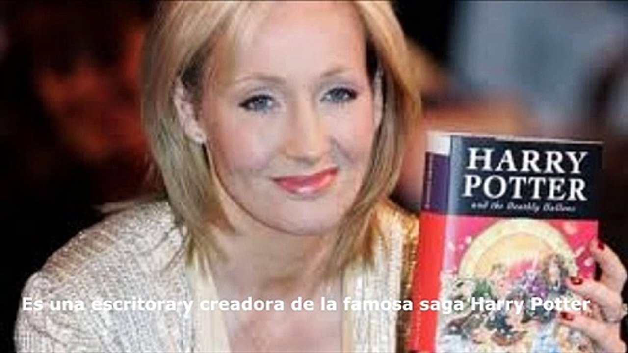 Mariana Flores De Camino te invita a conocer más de J.K Rowling