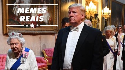 Os melhores memes da visita de Trump ao Reino Unido