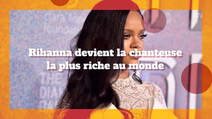 Rihanna devient la chanteuse la plus riche au monde