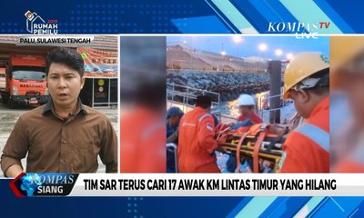 Tim SAR Cari 17 Awak KM Lintas Timur yang Hilang