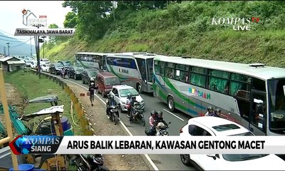 Arus Balik Lebaran, Kawasan Gentong Macet