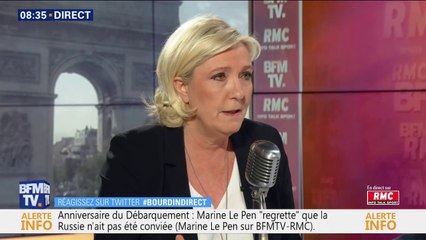 Marine Le Pen juge "spectaculaires" les résultats économiques de Donald Trump
