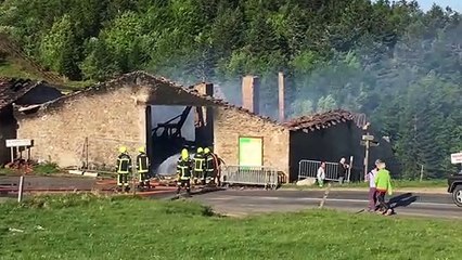 Incendie à La Jasserie