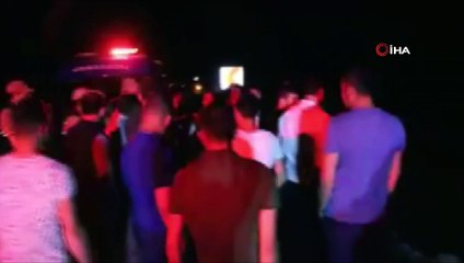 Kontrolden çıkan otomobil çaya uçtu: 3 yaralı