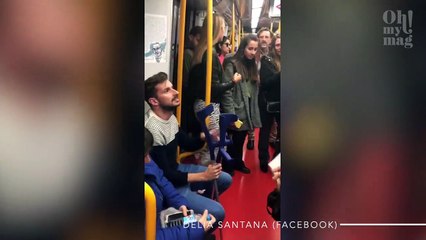 El vídeo más surrealista del metro de Madrid que han visto más de 23 millones de personas