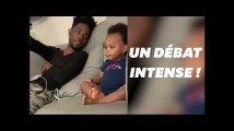 Un adorable mais intense débat entre un père et son fils