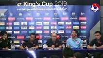 ĐTVN họp báo trước trận chung kết gặp Curacao tại King's Cup 2019 | VFF Channel
