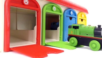 Iron Man & Tayo Bus Garage a fun Story HulkBuster vs Toy Cockroach Monster Thomas & Friends