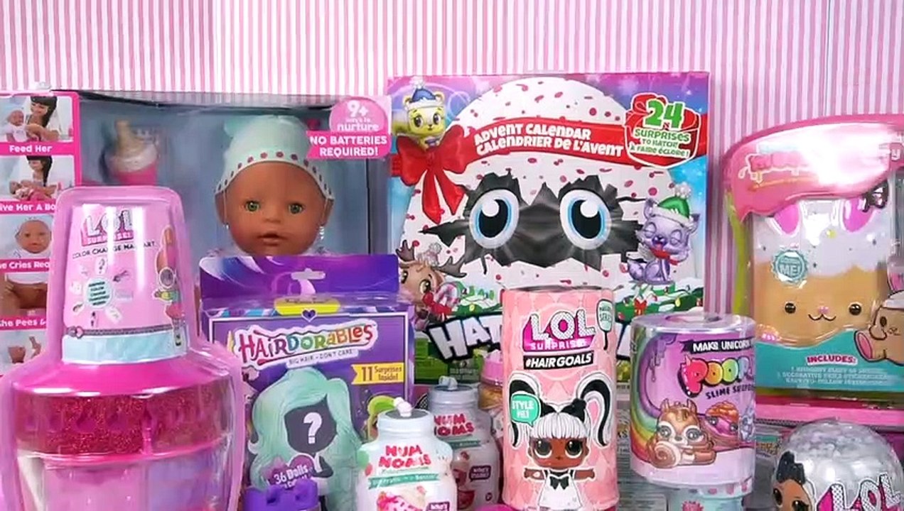 Abriendo Nuevos Juguetes de LOL Esmalte Gigante, Poopsie Slime Baby Born y  mas! - Vidéo Dailymotion