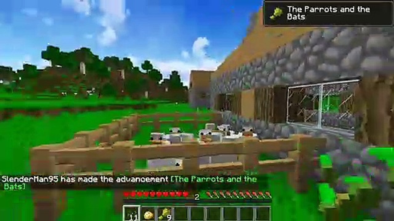 SlenderMan  MÙA HÈ CỦA NOOB T1 NOOB HỌC PHÉP THUẬT PHƯỢNG HOÀNG LỬA BẢO VỆ LÀNG TRONG MINECRAFT