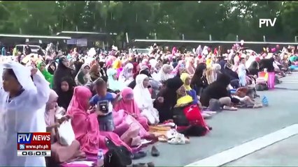 Pangulong #Duterte, nagpaabot ng pakikiisa sa mga Muslim