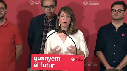 BComú defiende un gobierno a tres con ERC y PSC