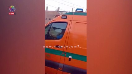 جنازة عسكرية  شهداء سيناء بمحافظة سوهاج