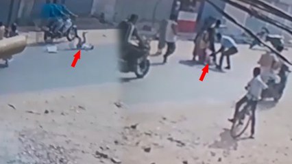 ईद के दिन प्रयागराज में हुआ खौफनाक हादसा, देखिए सीसीटीवी में कैद ये वीडियो