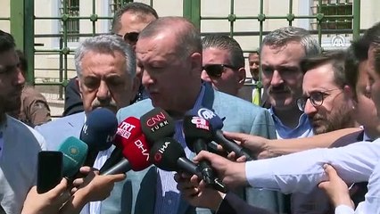 Cumhurbaşkanı Erdoğan: İstanbul dışına çıkmış vatandaşlarımızın seçim için dönüşleri önemli