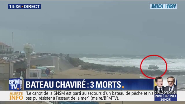 Sables -d'Olonne: La mer est un élément incontrôlable , pour Annick Billon (Sénatrice Union Centriste de Vendée)