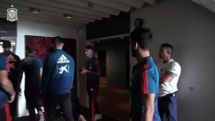 Última Reunión de la Selección Española Antes de Enfrentarse a Islas Feroe