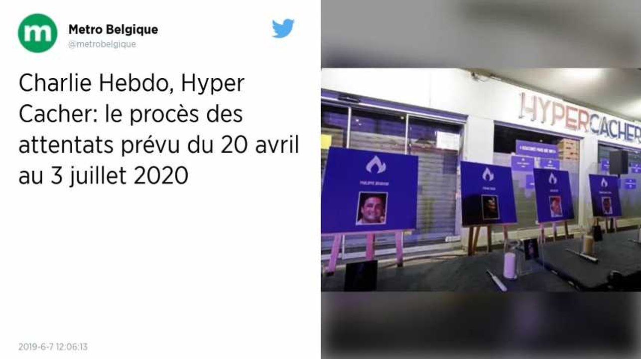 Attentats de Charlie Hebdo et de l'Hyper Cacher. Le procès se tiendra du 20 avril au 3 juillet