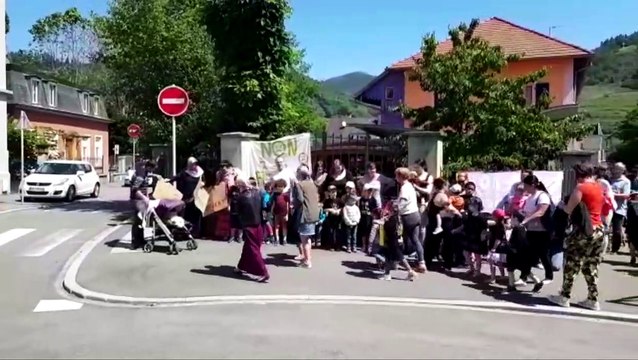 Thann: des parents en colère pour la possible fermeture de classe à l'école maternelle Helstein