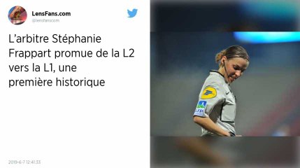 Ligue 1. Stéphanie Frappart va devenir la première femme arbitre à exercer dans l’élite