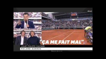 Les commentateurs de France Télé s&#39;énervent de voir des sièges vides pour Nadal-Federer