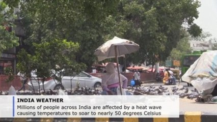 Underprivileged in India worst hit by heat wave