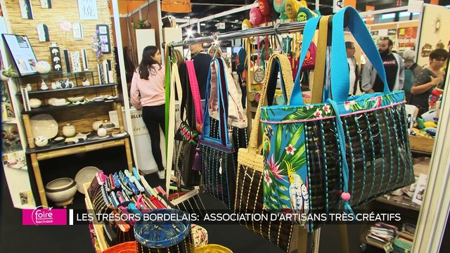 Emission spéciale foire : Les trésors bordelais : Associations d’artisans très créatifs