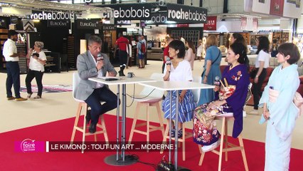 Emission spéciale foire :  Le kimono : Tout un art ...moderne !