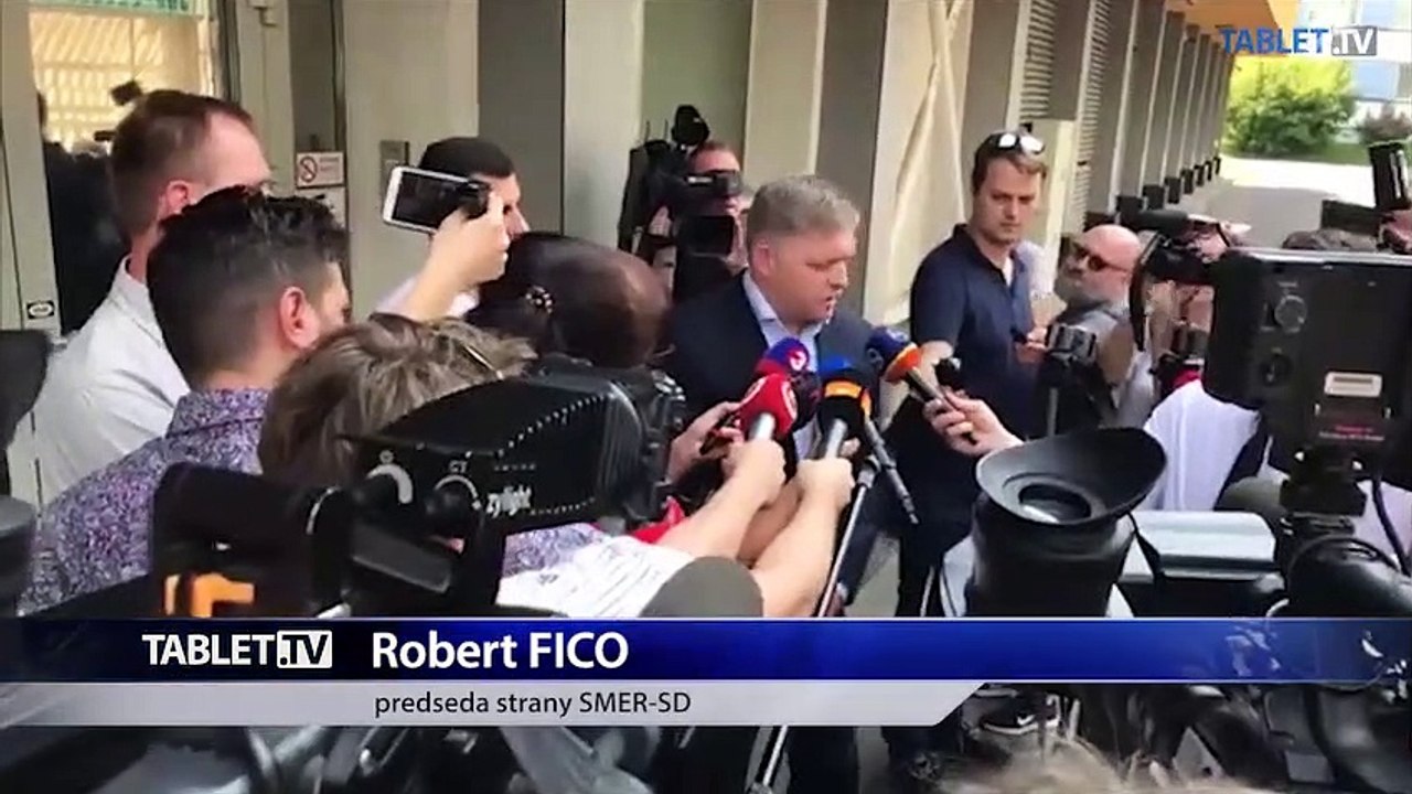ZÁZNAM: Tlačová konferencia predsedu strany SMER-SD R. Fica