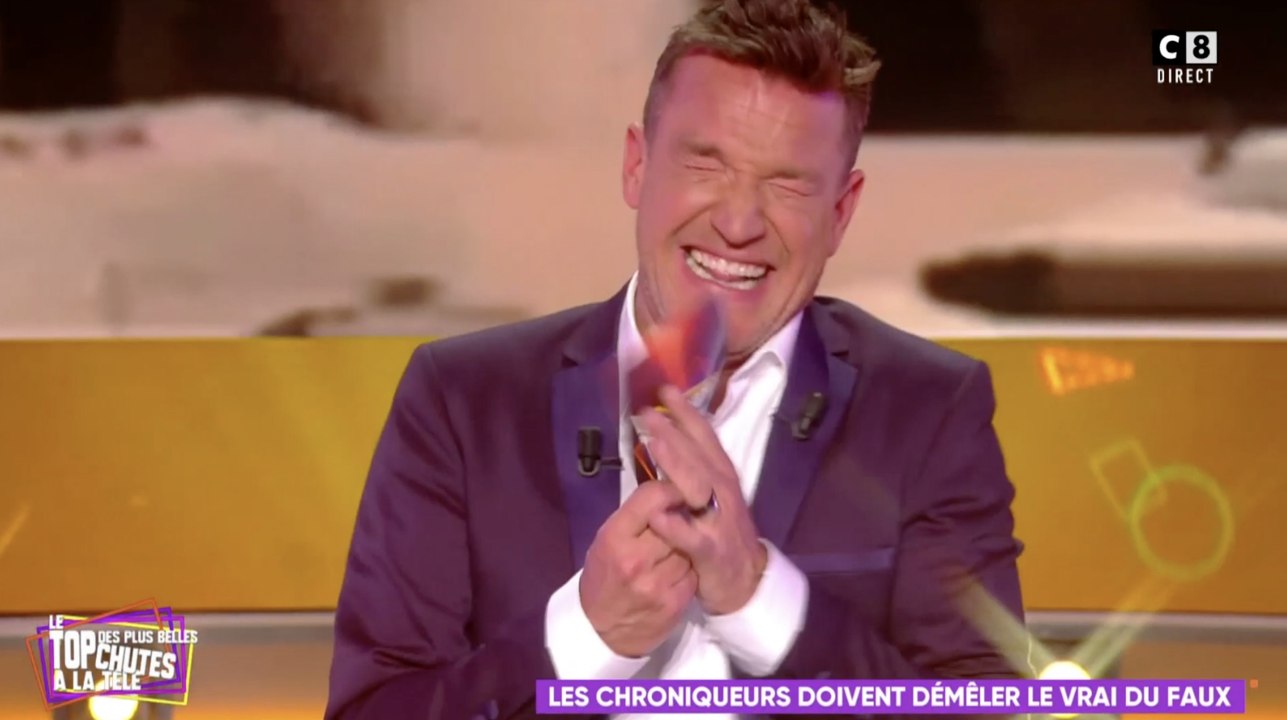 Énorme fou rire de Benjamin Castaldi - ZAPPING PEOPLE BEST OF DU 10/06/2019