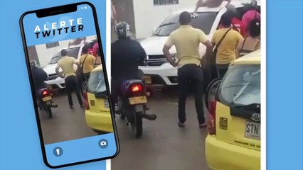 Enganado pelo marido, ela o amarra nu ao carro dele! (VIDEO)