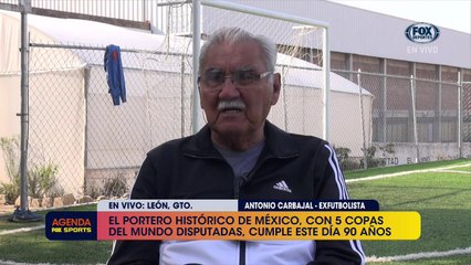 Agenda FS: Antonio 'La Tota' Carbajal en EXCLUSIVA