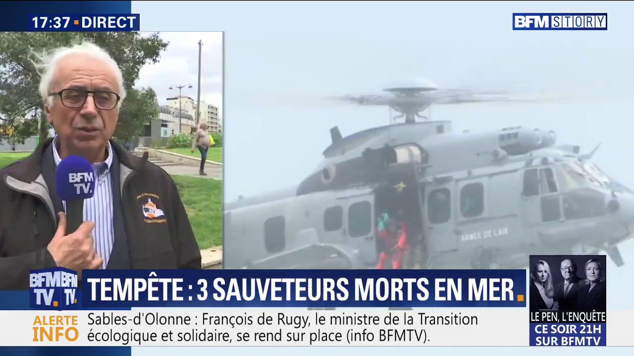 Les sauveteurs en mer sont "formés pour affronter le danger", déclare le président de la SNSM