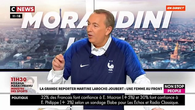 La grand reporter Martine Laroche-Joubert dans Morandini Live : La peur il faut l’apprivoiser. La peur nous fait faire des bêtises - VIDEO
