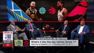 Magic Johnson has one reason why he's picking Raptors over Warriors in Game 1   SportsCenter