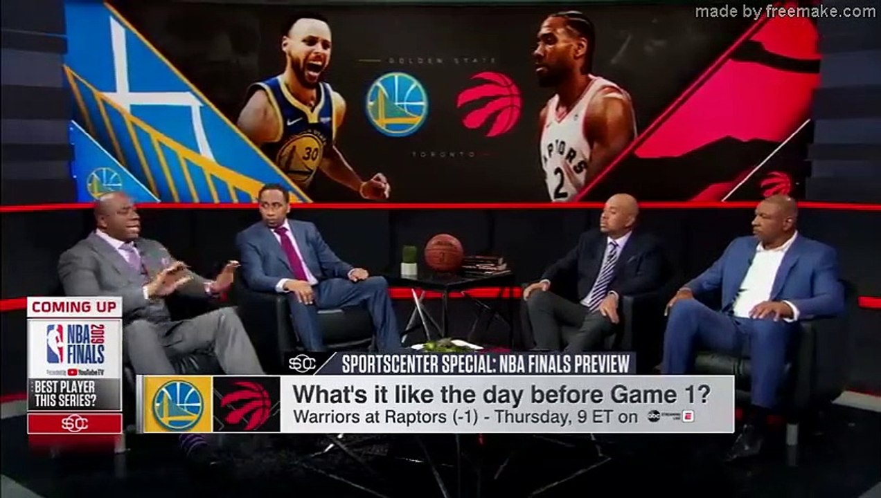 Magic Johnson has one reason why he's picking Raptors over Warriors in Game 1   SportsCenter