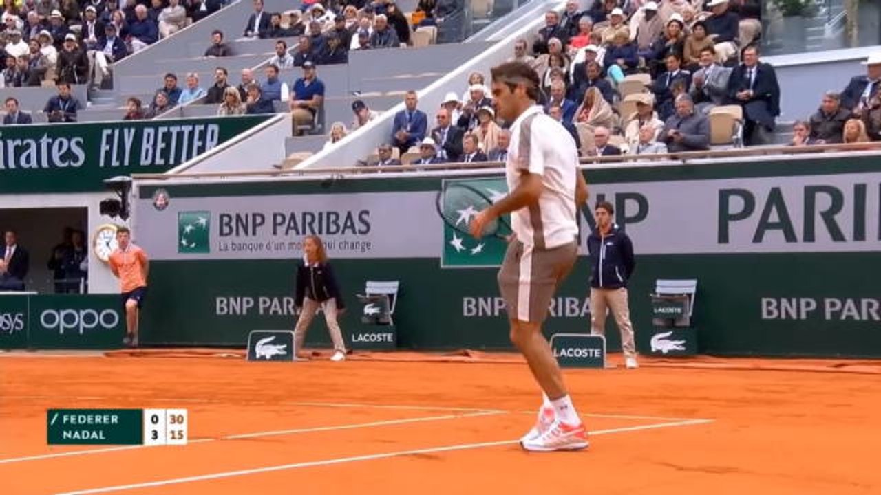 تنس: بطولة فرنسا المفتوحة: نادال يهزم فيدرير 6-3 6-4 6-2