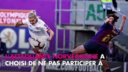 Coupe du monde féminine : Ada Hegerberg absente de la compétition, la raison dévoilée