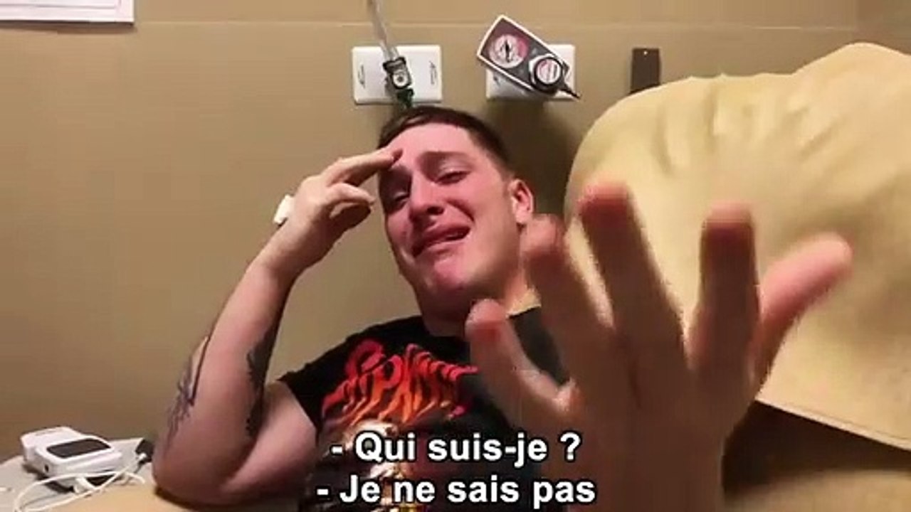 Sédaté après une anesthésie, il redécouvre qu'il a une famille