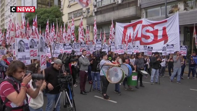 Argentine : manifestation anti-Bolsonaro