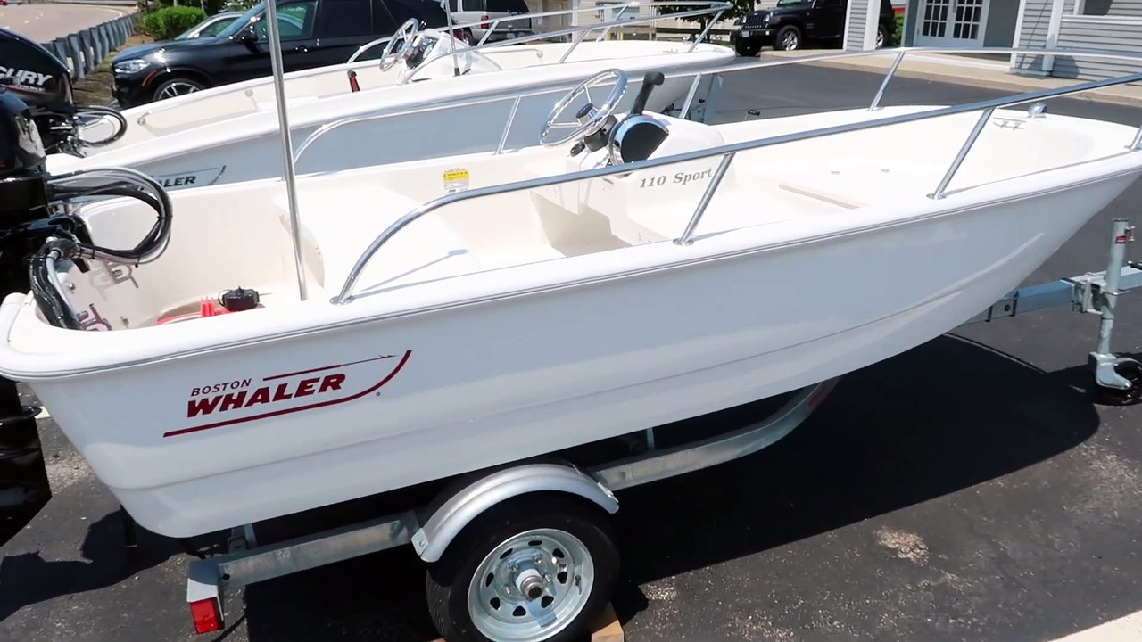 2019 Boston Whaler 110 Sport Boat For Sale at MarineMax Hingham, MA