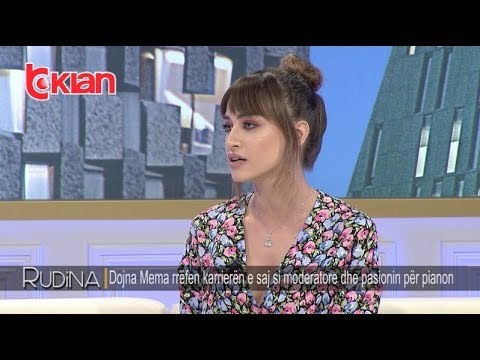 Rudina - Dojna Mema rrefen karrieren e saj si moderatoredhe pasionin per pianon! (07 qershor 2019)