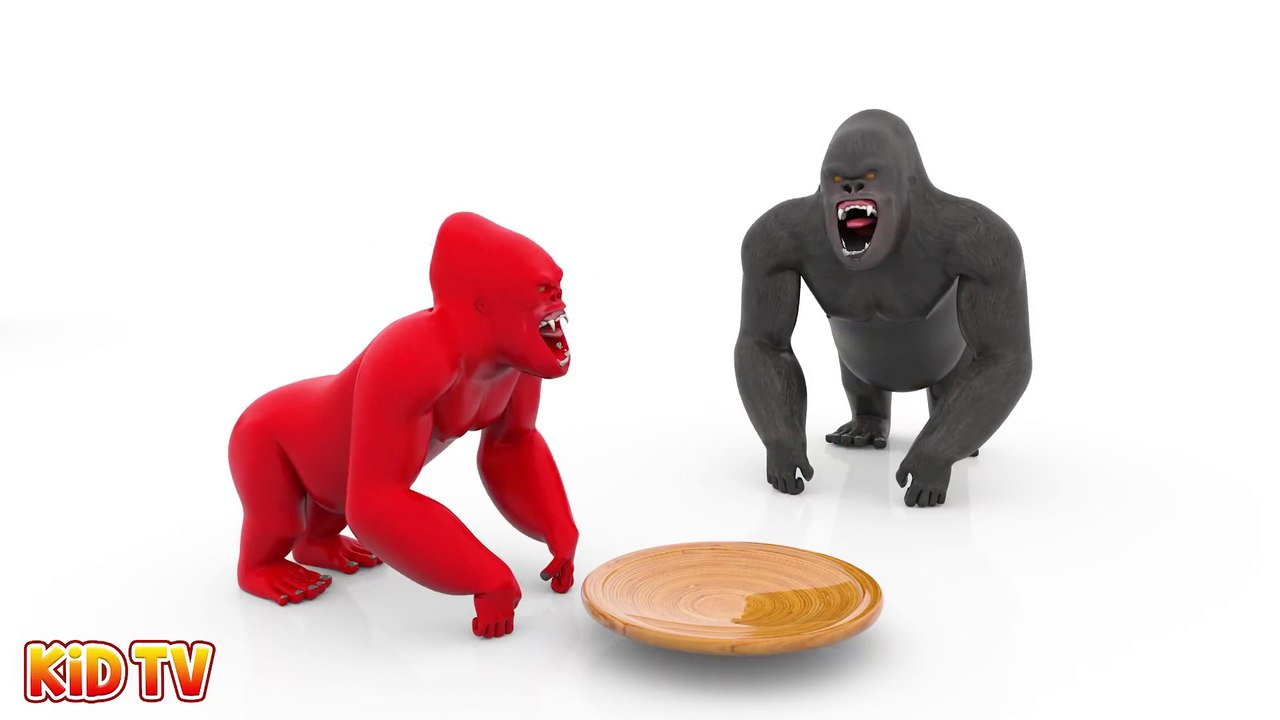 Animals Cartoons for Children _ Learn Animals Name and Sound w Animals Babies Looking for MOM