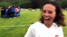 Coupe du Rhône Féminine Vial – Alice FOULON réagit après la victoire du FC BORDS de SAONE contre le FC CHAPONNAY-MARENNES