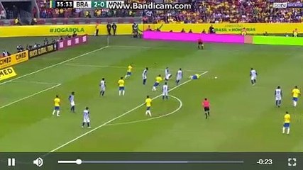 Cutinho  Penalty    Goal  HD   Brazil 3  -  0 Honduras  09-06-2019